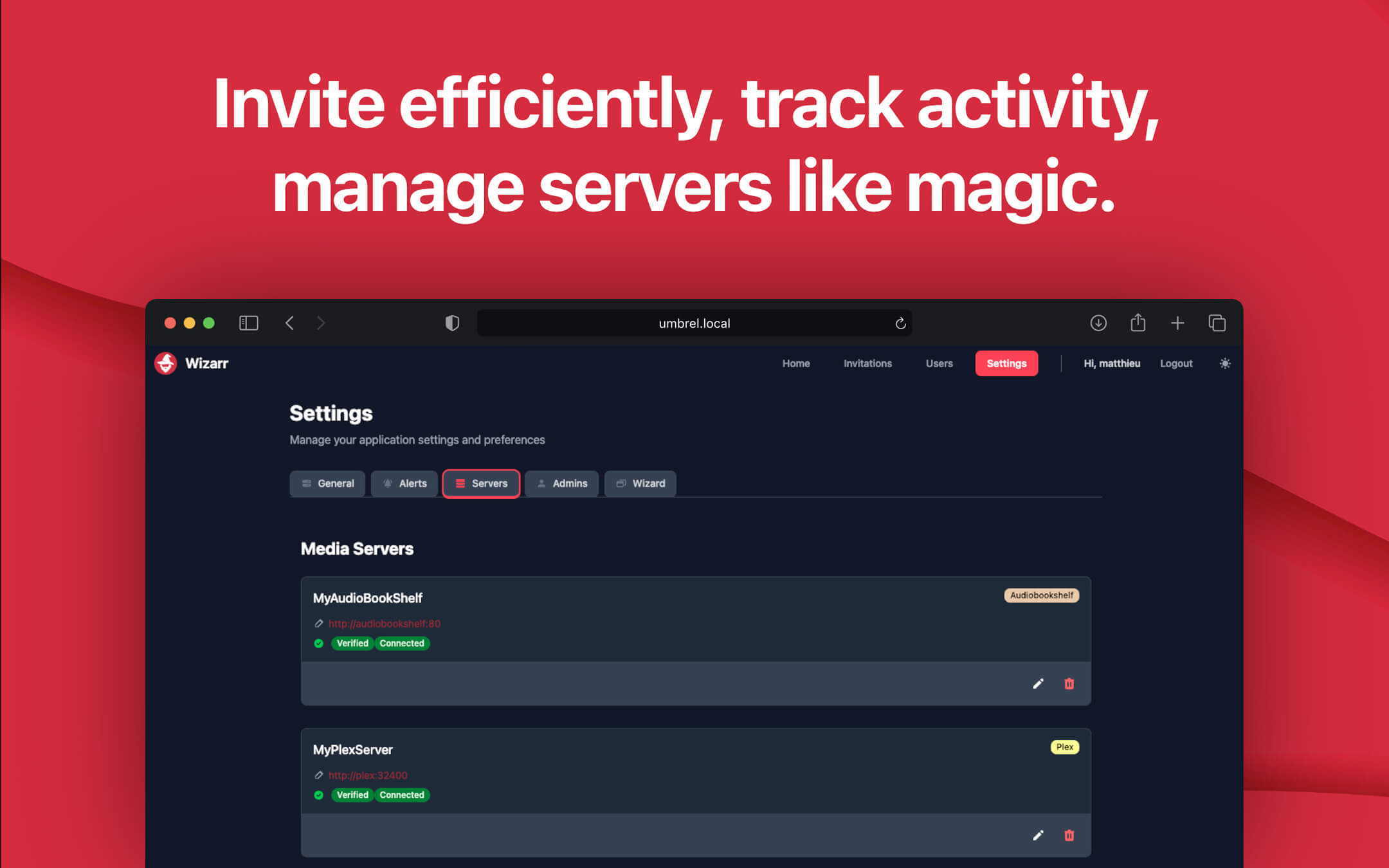 Screenshot 3 of Wizarr