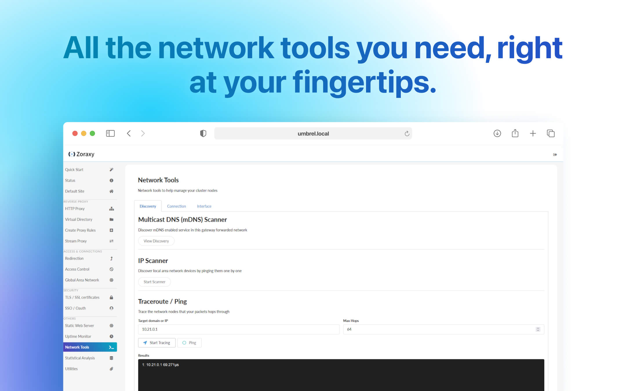 Screenshot 5 of Zoraxy